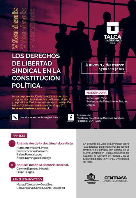 afiche seminario U Talca