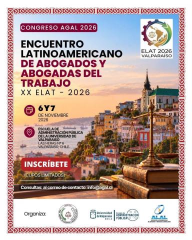 Afiche ELAT2026 Valparaiso